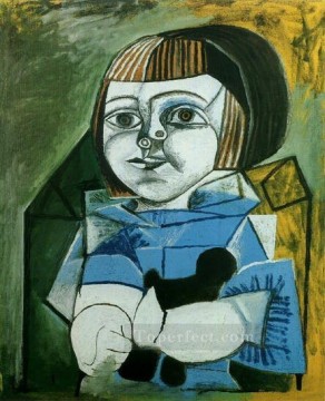 Paloma en azul 1952 Cubista Pinturas al óleo